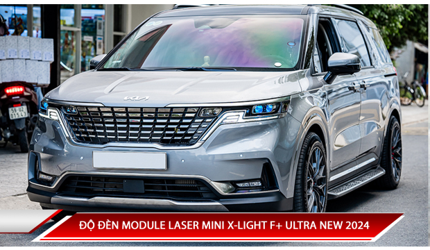 ĐỘ ĐÈN MODULE BI LASER MINI X-LIGHT F+ ULTRA NEW 2024 CHO CÁC DÒNG XE